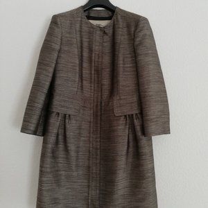 Burberry London Stylish Women's Jacket Brown/ Gold Shiny